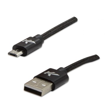 Логотип USB-кабель (2.0), USB A M - 2 м, 480 Мбит/с, 5 В/1