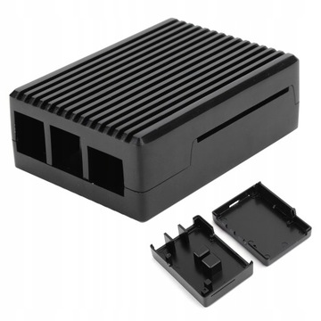 OBUDOWA DO RASPBERRY PI 4B 90X65X23MM Z KOLUMNĄ ROZPRASZAJĄCĄ