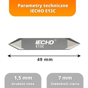 IECHO E13C Прицепной нож с ЧПУ для плоттера с ЧПУ