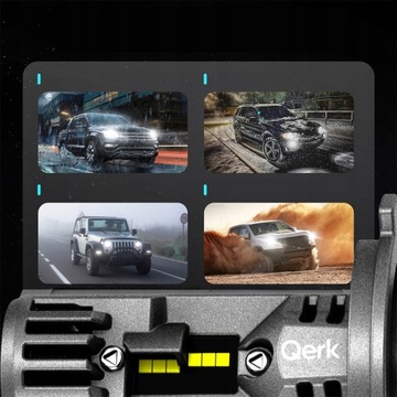 СВЕТОДИОДНЫЕ ЛАМПЫ H4 QERK НА 1-1 БОЛЬШЕ СВЕТА МОЖНО МОДИФИКАЦИЯ ИДЕАЛЬНО ПОДХОДИТ