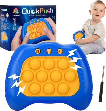 СЕНСОРНАЯ ИГРУШКА FIDGET POP BUBBLE BUBBLE TOY 4 РЕЖИМА ИГРЫ