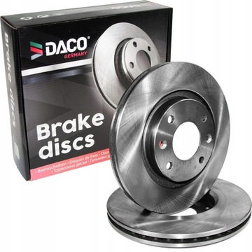 ПЕРЕДНИЕ ДИСКИ И КОЛОДКИ PEUGEOT 206 207 301 307 PARTNER / CITROEN C2 C3 C5