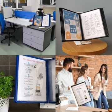 НАСТЕННОЕ КРЕПЛЕНИЕ + ИНФОРМАЦИОННЫЕ РАМКИ СИНИЕ 10