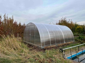Теплица Туннель 4х6м профили поликарбонат 20х40 8мм