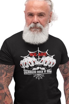 HAYMAKER Koszulka z nadrukiem Męska T-Shirt Męski SKINHEAD PUNK ROCK 3XL