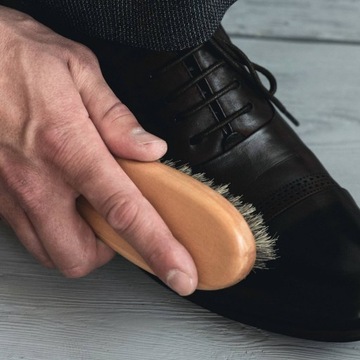 Набор кистей для чистки обуви Mazak Black 3в1