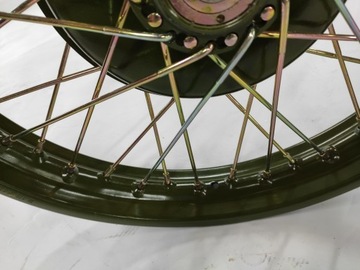 M-72 возле колеса Half-eedle Hub Rafka Green