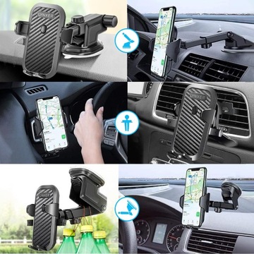 АВТОДЕРЖАТЕЛЬ ДЛЯ ТЕЛЕФОНА НА ОКНО, ПРИБОРНАЯ ПАНЕЛЬ АВТОМОБИЛЯ - ПРОЧНЫЙ