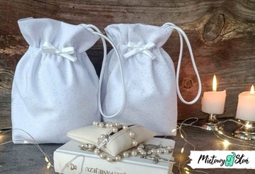 Причастие ~ Мешочек/мешочек для причастия ~ золотой блеск