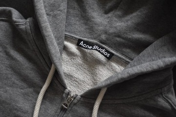 ACNE STUDIOS Hoodie Szara Bluza Oversize