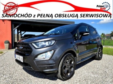Ford Ecosport II SUV Facelifting 1.0 EcoBoost 125KM 2019 Ford EcoSport ST-line Black edition 1.0 125KM, idealny, serwisowany Benzyna