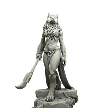 Oleana Werewolf Queen figurka rpg dnd druk 3d 8k
