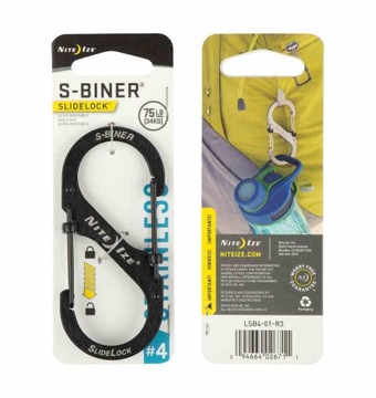 Карабин Nite Ize SBiner#4 PLASTIC SBP4-03-01BG