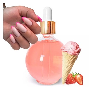 Oliwka Do Skórek 75ml Strawberry Kula Z Pipetą