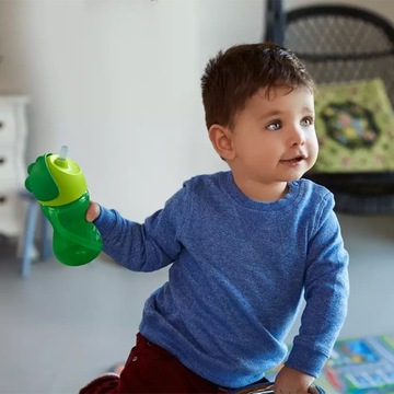 AVENT БУТЫЛКА SCF798/01 КРУЖКА С СОЛОМКОЙ 300МЛ 12М+