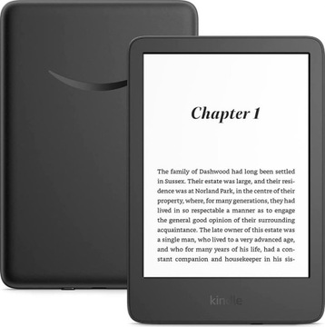 Czytnik e-booków Amazon Kindle Paperwhite (2024) w kolorze czarnym