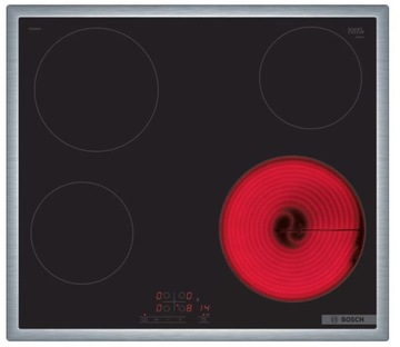 Bosch | PKE645BB2E Series 4 | Hob | Vitroceramic | Number of burners/cook