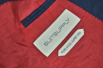 SUITSUPPLY Pure Wool Super 130 Marynarka 114 / 56