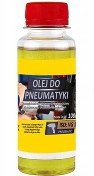 OLEJ DO NARZĘDZI UKŁADÓW PNEUMATYCZNYCH VG10 100ml