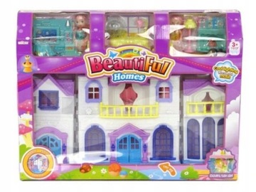 DOMEK DLA LALEK ŚWIATŁO,DŹWIĘK