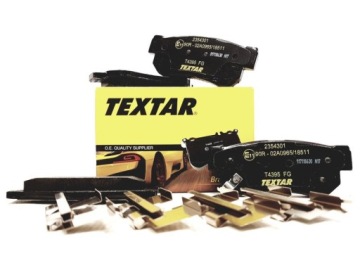 TEXTAR ЗАДНИЕ ДИСКИ + КОЛОДКИ HYUNDAI SONATA V TUCSON