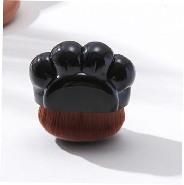 2 шт. Кисть для тональной основы кошачьего когтя Кисть для рассыпчатой ​​пудры