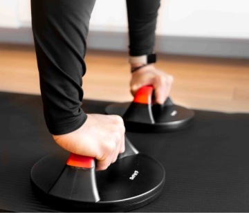 Подставки для отжиманий Ручки для упражнений Поворотный комплект из 2 шт. DrFit