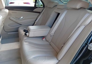 Mercedes Klasa S W222 Limuzyna 350 Blue TEC 258KM 2016 Mercedes-Benz Klasa S SalonPL Niski Przebieg Long LED Kamera Skora Distron, zdjęcie 18