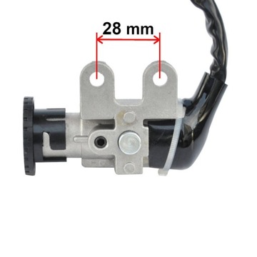 ЗАМОК ЗАЖИГАНИЯ ДЛЯ СКУТЕРА 4T, КОЛЕСО 10, БЕЗ РАЗЪЕМА