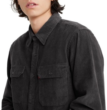 Levi's Mężczyźni Jackson Worker Shirt, Black,