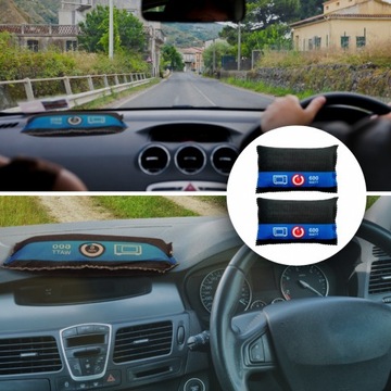 2x POCHŁANIACZ WILGOCI DUŻY OSUSZACZ samochodu auta XXL ZIMOWY WIELORAZOWY