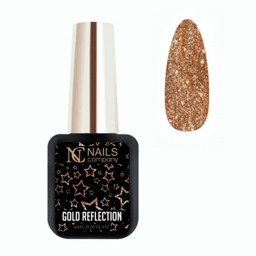 LAKIER HYBRYDOWY RISING STARS Gold Reflection 6ml