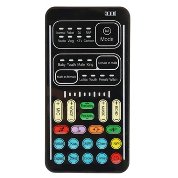 MODULATOR GŁOSU ZMIENIACZ DŹWIĘKU 8 TRYBÓW MOWY