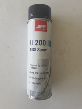 Spray do ochrony karoserii czarny APP