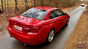 BMW Seria 4 F32-33-36 Cabrio 440i 326KM 2017 BMW Seria 4 440i Kabriolet head up 40 tys km jedyna w takim kolorze zamia, zdjęcie 8