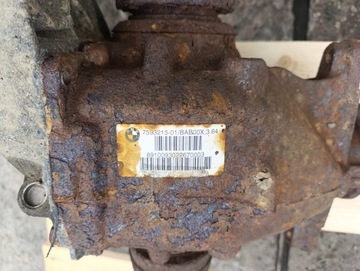 BMW E84 X1 ZADNÍ NÁPRAVA DIFER 7593215 3.64 2.3D N47D20D