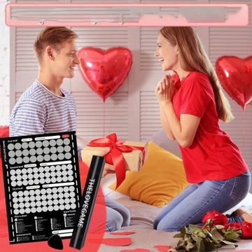 100x GRA KAMASUTRA - Pozycje dla Par, Zdrapka - prezent na DZIEŃ CHŁOPAKA