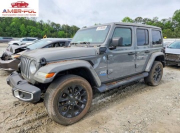 Jeep Wrangler IV 2021 Jeep Wrangler Unlimited Sahara 4xe 2021 2.0 Hybryda 375KM