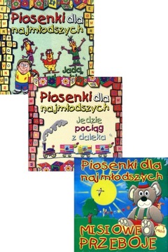 PIOSENKI DLA NAJMŁODSZYCH dla dzieci 3CD