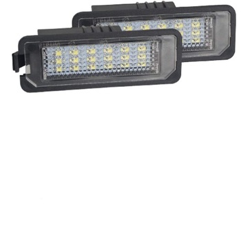 OŚWIETLENIE TABLICY REJESTRACYJNEJ LED 18 SMD