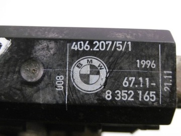 BMW 5 E39 95-00 ZÁMEK DVEŘE PŘEDNÍ PRAVÝ 4PIN
