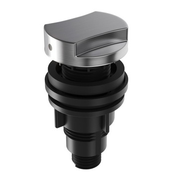 POKRĘTŁO DO SYFONU AUTOMATYCZNEGO STALOWE ABS ZLEWOZMYWAK KUCHENNY