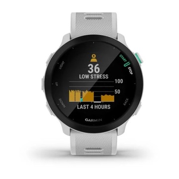 Белые спортивные часы GARMIN Forerunner 55 с GPS