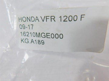 ТРУБКА КАРБЮРАТОРА ДРОССЕЛЬНАЯ HONDA VFR 1200 F 09-17 16210MGE000