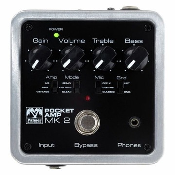 Предусилитель Palmer Pocket Amp MK2 Гитарный предусилитель