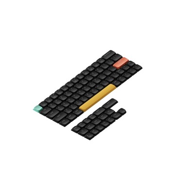 NUPHY nSA Shine-through ABS Keycaps - Nasadki do klawiatury Air60 V2 Czarne