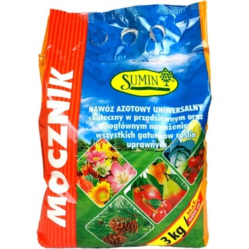Sumin Mocznik 3 kg, nawóz azotowy