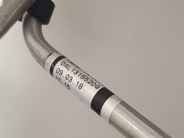 A3 8V GOLF VII PASSAT B8 TIGUAN TRUBKA PŘÍVOD DPF SENZOR TLAKU EMISÍ