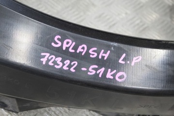 PODBĚH LEVÝ PŘEDNÍ SUZUKI SPLASH 72322-51K0