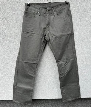 Levis 514 W32 L30 szare spodnie materiałowe Levi’s strauss